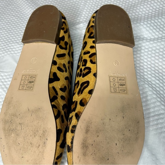 J.Crew "Cora" Women's Calf Hair Leopard Print Loafers Flats Size 9 Style E1341 - Picture 7 of 11